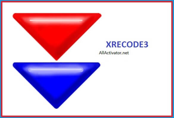 XRECODE 3 Crack With Serial Key Free Download Latest Version