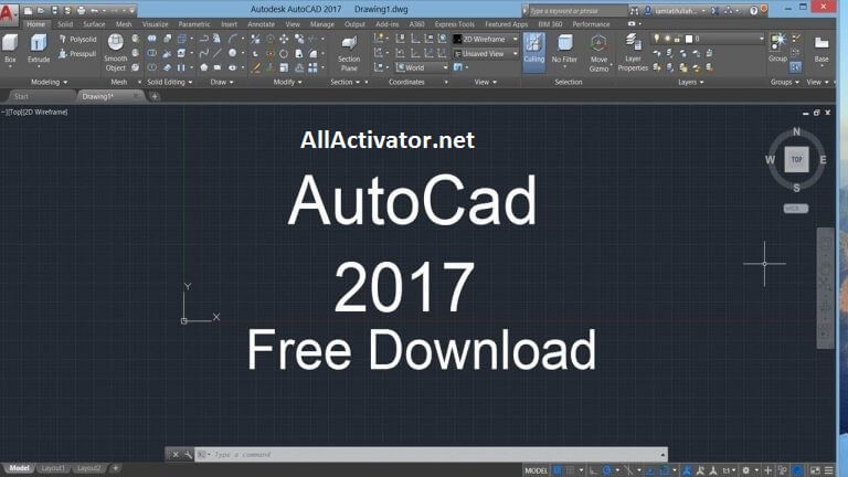 AutoCad 2017 Crack Only With Activation Code Full Download